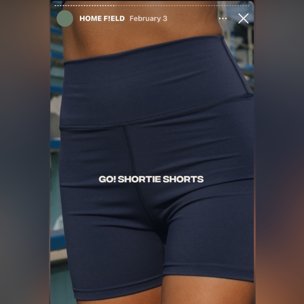 NWT Daily Drills GO! Shortie Shorts